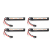 4Pcs XF Puissance 7.4V 1200mAh 30C 2S Lipo Batterie Petite Prise Tamiya