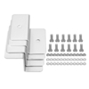 4pcs ZB-01 Kit doutils en alliage daluminium pour montage sur panneau solaire ZB-01 pour camping-cars et yacht