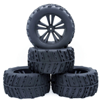 4PCS ZD Racing 1/10 Truck Universal Wheel Tire for HPI HSP Savage XS TM Flux RC Car Parts