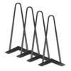 4Pcs Pieds De Table En Épingle À Cheveux En Acier 3 Tiges De Meubles De Bureau Industriel Pieds 30/35/40 / 70CM