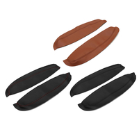 4pcs PU cuir porte de voiture bras reste surface couvre garniture coussin pour Nissan QASHQAI J10 2007-15