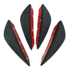 4 Pcs Voiture Avant Bumper Coin Protecteur Canards Splitters Palmes Lèvres Bumper Protector Kit pour SUV