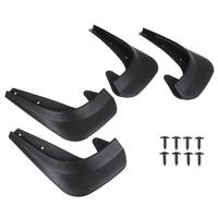 4 pièces garde-boue garde-boue garde-boue pliable garde-boue universel pour voitures