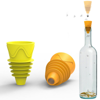 4 pièces intérieur maison pièges à mouches à fruits entonnoir insectes moustiques receveur pour cuisines jardin