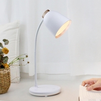 4W Flexible LED Touch Dimming Lampe de table de lecture USB Rechargeable Eye Protection Night Light