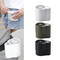 4W Taille Ventilateur Suspendu USB Rechargeable 3 Modes Mini Climatiseur Ventilateur Camping Voyage Bureau