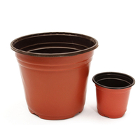 50 Pcs En Plastique Pépinière Pot Pot De Fleurs Plant Plants Planter Pots Conteneurs 2 Tailles
