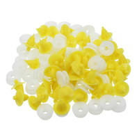 50 pcs Intérieur Porte Carte Panneau En Plastique Clips Pour Renault Clio Megane Scenic Twingo