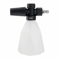 500 ml 1/4 Pression Mousse Rondelle Jet Lavage De Voiture Jet Lance Réglable Savon Pulvérisation Cannon Mouss