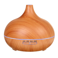 500 ml 7 couleurs claires humidificateur 4 réglages de temps diffuseur dhuile essentielle daromathérapie à bru
