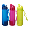 500 ML Bouteille Deau En Silicone Pliable Hydratation Portable Bouteille SoftKettle pour Gym Courir Randonnée À Vél