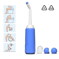 500 ml de pulvérisateur de lavage à main Bidet Portable longue buse précise bébé grande capacité voyage de toilette pour