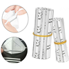 500 Pcs Nez Pont Bande Clip Masque Visage DIY Matériel Auto-adhésif Plat En Aluminium Outils