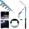 500 W Réglable 5 M LED Lampe de Pêche De Voiture Camping Lumière Extérieure Barbecue Blanc Lumière DC12V