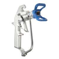 5000 psi argent peinture airless pistolet pulvérisateur avec base bleu et noir 517 pointe Pulvérisateur