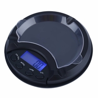 500g / 0.1g LCD électronique numérique échelle de poche précise cendrier balance bijoux de poche or Diam