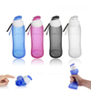 500ML bouteille deau pliable en silicone sans BPA bouilloire bouteille à boire en plein air voyage course randonnée