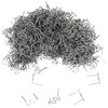 500PCS Wave Repair Staples Car Tools For Plastic Welder 0.6mm & 0.8mm Standard Pre Cut Welding Machine Wave Staples