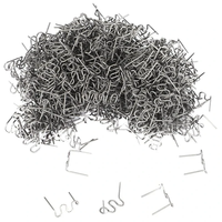 500PCS Wave Repair Staples Car Tools For Plastic Welder 0.6mm & 0.8mm Standard Pre Cut Welding Machine Wave Staples