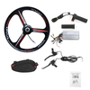 500W 48V 26 "Kit de moyeu de moteur de roue arrière Kit de conversion de vélo électrique avec contrôleur Leviers de frei