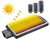 50/100/150LED Solaire Lumière Mur Rue Lampe Capteur Projecteur IP65 Étanche