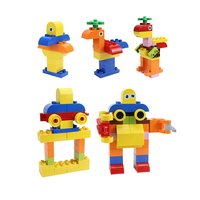 50/150/300 pièces en vrac grandes particules assemblage de bricolage blocs de construction multi-formes jouet éducatif c