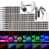 5050 LED Bande clignotante RGB 15 couleurs 12 bandes Glow Neon télécommande sans fil