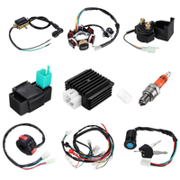 50CC-125CC Mini ATV Complet Faisceau De Câblage CDI STATOR 6 Bobine Pole Ignition Électrique