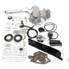 50cc Trousse de bicyclette à moteur Silver Body Motor Bike pour vélo cycle motorisé à 2 temps