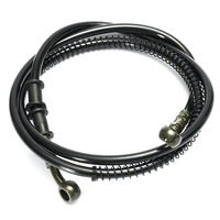 50cm - tuyau de canalisation dhuile 10mm de tuyau dhuile de frein tressé par moto de 190cm