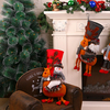50cm bas de noël 3d décoration bonhomme de neige pendaison chaussette cadeau sac fête décor