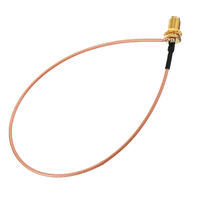 50CM Rallonge U.FL IPX à RP-SMA Connecteur Femelle Antenne RF Pigtail Câble Fil Jumper pour PCI WiFi Carte RP-SMA Jack à