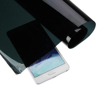 50cmx2m 5% VLT Noir Verre De Voiture Fenêtre Teinte Ombre Film Rouleau pour Bateau Bureau À La Maison
