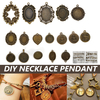 50g / pack pendentif vintage bijoux bricolage faisant pour collier porte-clés artisanat