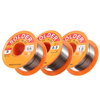 50g 0.5/0.6/0.8/1.0mm 63/37 FLUX 2.0% 45FT étain plomb fil détain fondre colophane noyau soudure fil à souder roule