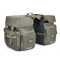 50L sacoches de siège latérales arrière imperméables pour sac de scooter de transporteur de vélo de moto