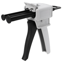 50ml ab colle époxy poignée du pistolet applicateur propagation propre à mixte 1: 1/2: 1 ab colle