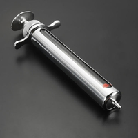50ml seringue animal en acier inoxydable injecteur d