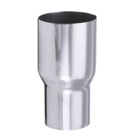 50mm à 38mm adaptateur de tuyau de connecteur de réducteur déchappement universel en acier inoxydable