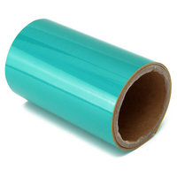 50mm/150mm Largeur 3m Ruban dAvertissement de Sécurité Réfléchissant Vert/Blanc