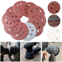 50PC 5 Inch 125mm 8 Holes Abrasive Sand Discs80 180 240 320 400 800 1000 1500 2000 3000 Grit Sanding Papers