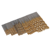 50pcs 1-3mm HSS foret hélico dal ensemble de forets à poignée ronde enduit de titane