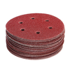 50pcs 150mm 6 trous disque disque abrasif 40-800 outil abrasif pour papier abrasif