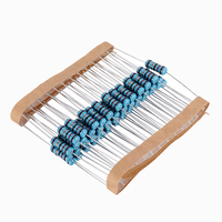 50pcs 1W 12R résistance à film métallique 1% résistance 12 ohms
