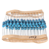 50pcs 1W 200R résistance à couche métallique 1% résistance 200 ohms