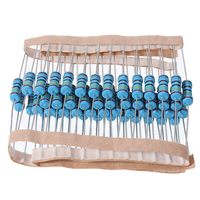 50pcs 1W 2.4KR Résistance à Film Métallique 1% Résistance 2.4K ohm