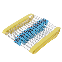 50pcs 1W 390KR résistance à film métallique 1% résistance 390K ohm