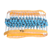 50pcs 1W 91R Résistance à Film Métallique 1% Résistance 91 ohms