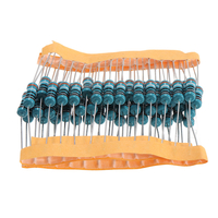 50Pcs 1W Résistance à Film Métallique 1% 390R 390 Ohm