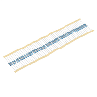 50pcs 1W Résistance de film métallique 1% 200K ohm